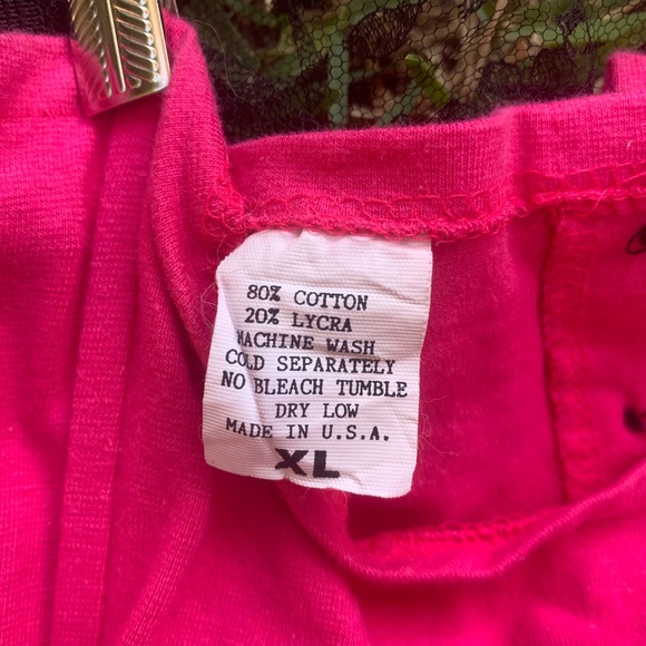 2/$30 Hot Pink Corset Top with Suspender Straps! 🎈 - Picture 4 of 6